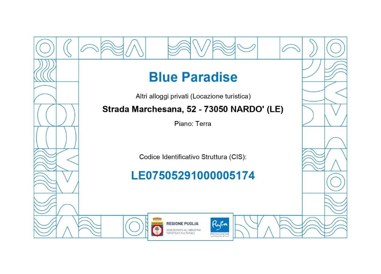 Blue Paradise Santa Maria al Bagno Ngoại thất bức ảnh